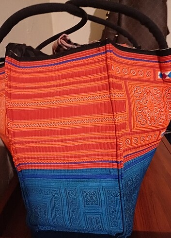 Etnik desenli çanta  - Görsel 2