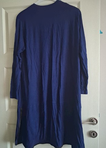 lacivert penye bayan tunik - Görsel 2