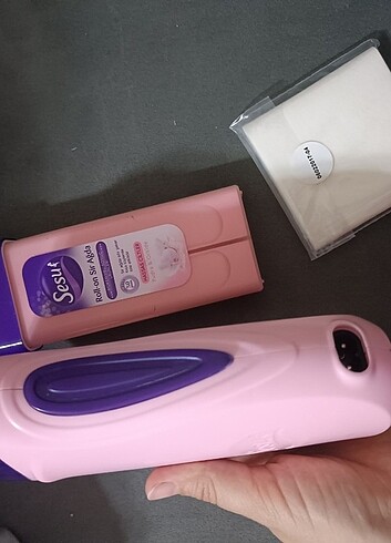 Beden Sesu roll-on kolay ağda seti