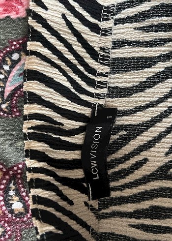 Zebra desenli etek - Görsel 3