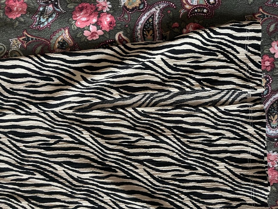 Zebra desenli etek - Görsel 2