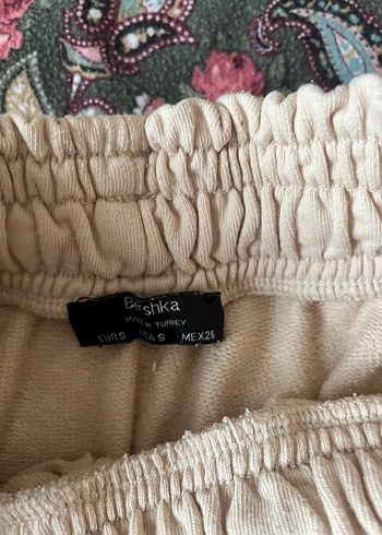 Bershka Bershka Pamuklu Mini Şort