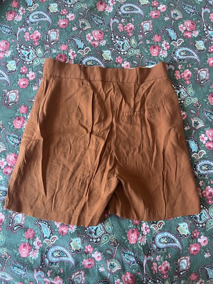 Quzu Kahverengi Şort - Görsel 3