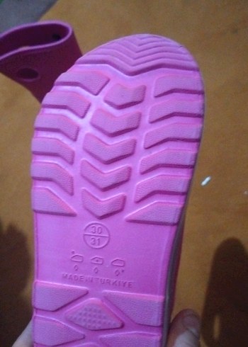 Pembe Kız Çocukları Lastik Çizme - Görsel 3