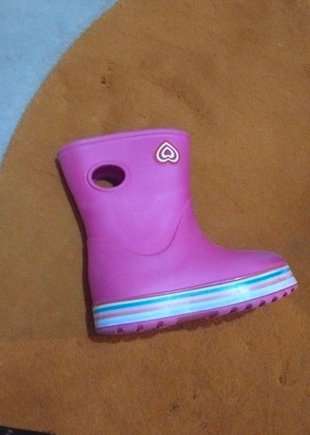 Pembe Kız Çocukları Lastik Çizme - Görsel 4