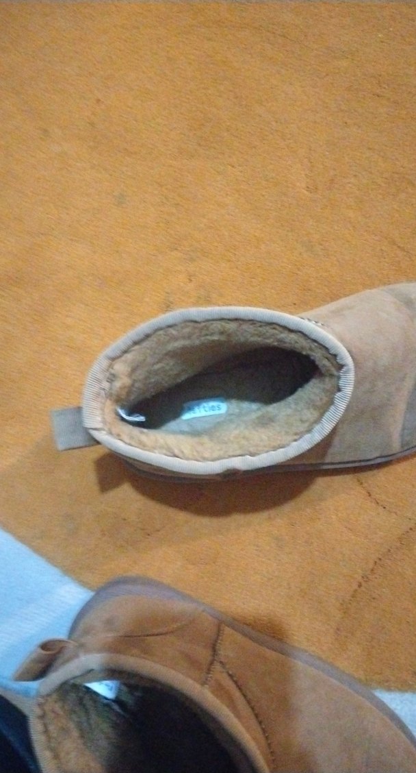 Kahverengi Süet Kadın Botlar - Görsel 2