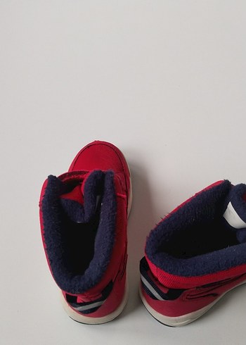 Kırmızı Erkek Çocuk Botu Velcro - Görsel 8