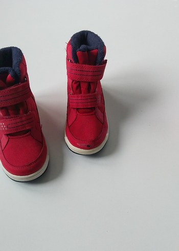 Kırmızı Erkek Çocuk Botu Velcro - Görsel 4