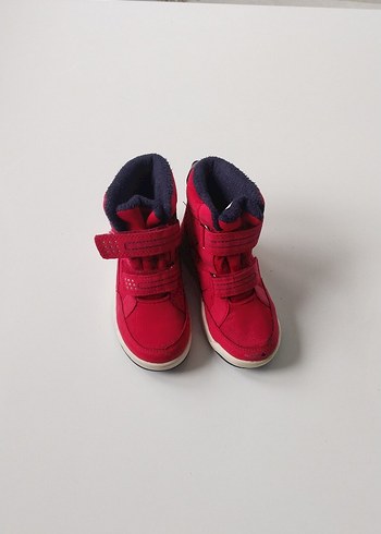 Kırmızı Erkek Çocuk Botu Velcro - Görsel 7
