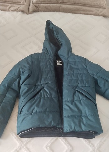 Fermuarlı Kapüşonlu mont - Görsel 3