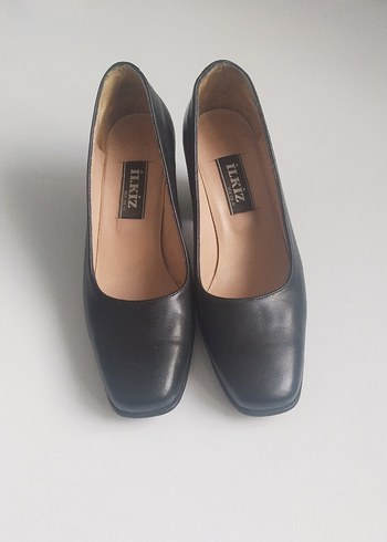 Klasik Siyah Topuklu Kadın Stiletto - Görsel 4