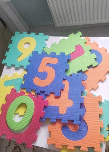 Renkli Sayı Yapbozları Çocuklar İçin - Görsel 2
