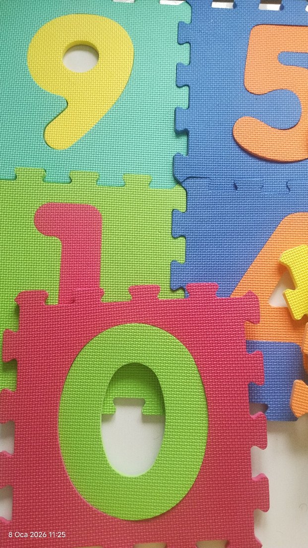 Renkli Sayı Yapbozları Çocuklar İçin - Görsel 4