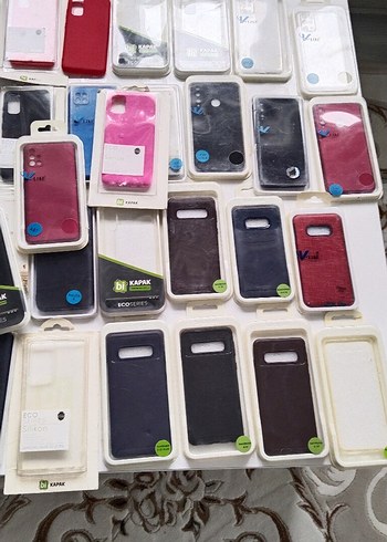 Velcro'lu Çok Renkli Telefon Kılıfları - Görsel 3