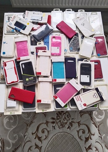 Velcro'lu Çok Renkli Telefon Kılıfları - Görsel 6