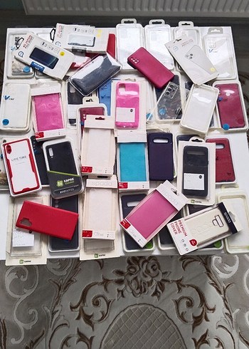 Velcro'lu Çok Renkli Telefon Kılıfları - Görsel 7