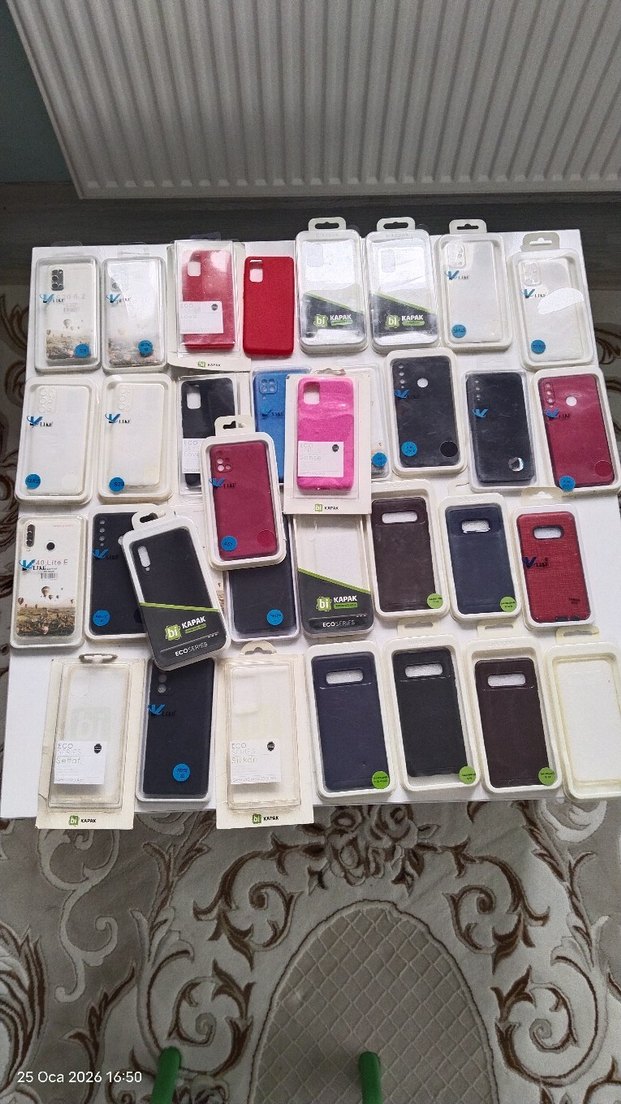 Velcro'lu Çok Renkli Telefon Kılıfları - Görsel 5