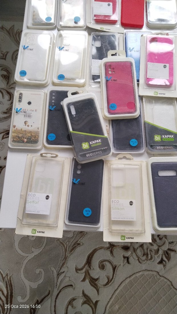 Velcro'lu Çok Renkli Telefon Kılıfları - Görsel 4