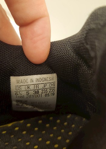 Adidas Siyah Spor Ayakkabı Bağcıkları - Görsel 3