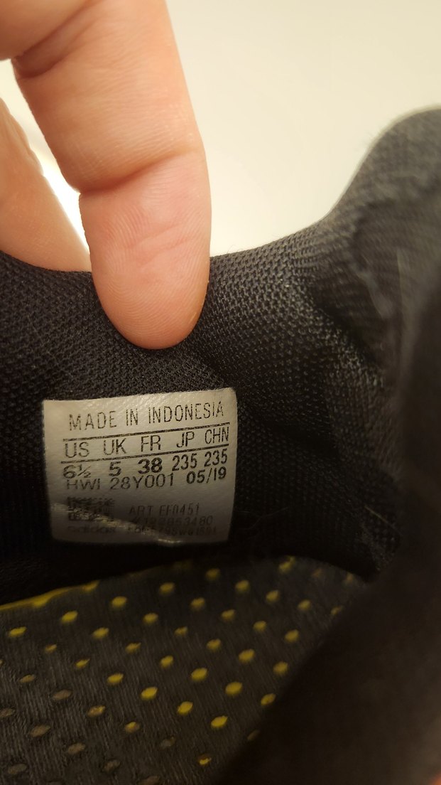 Adidas Siyah Spor Ayakkabı Bağcıkları - Görsel 3