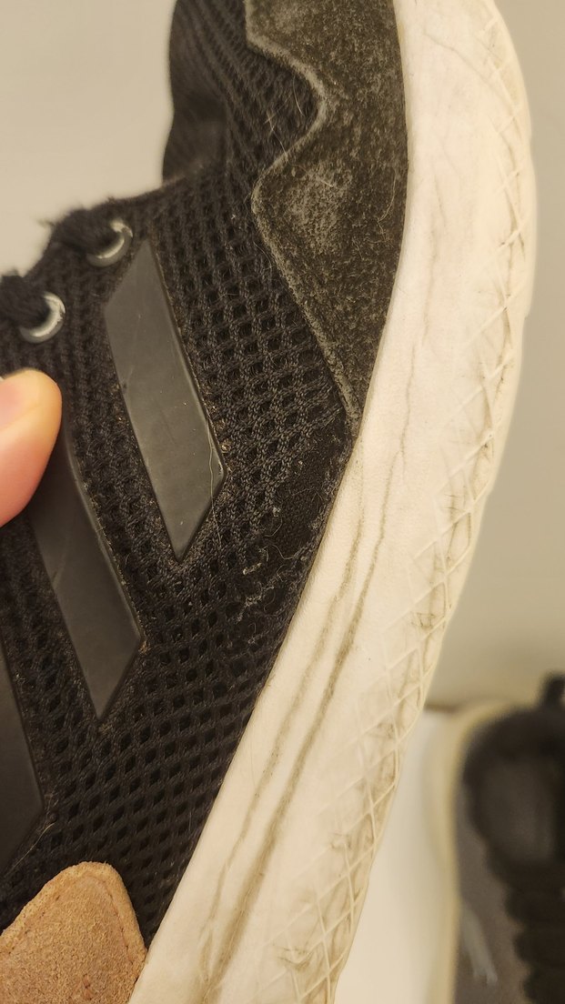 Adidas Siyah Spor Ayakkabı Bağcıkları - Görsel 5