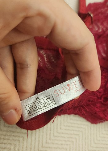 Bordo Dantel Bralet ve Külot Takımı - Görsel 6