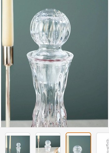 Karaf ve 24'lü Mika şerbetlik bardak - Görsel 2