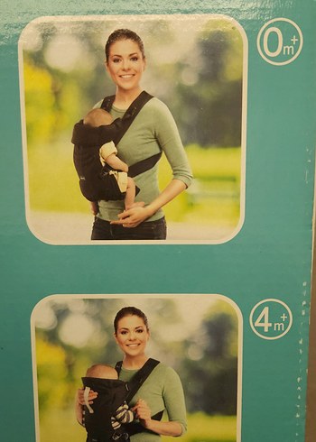 Chicco EasyFit Siyah Bebek Kanguru - Görsel 2