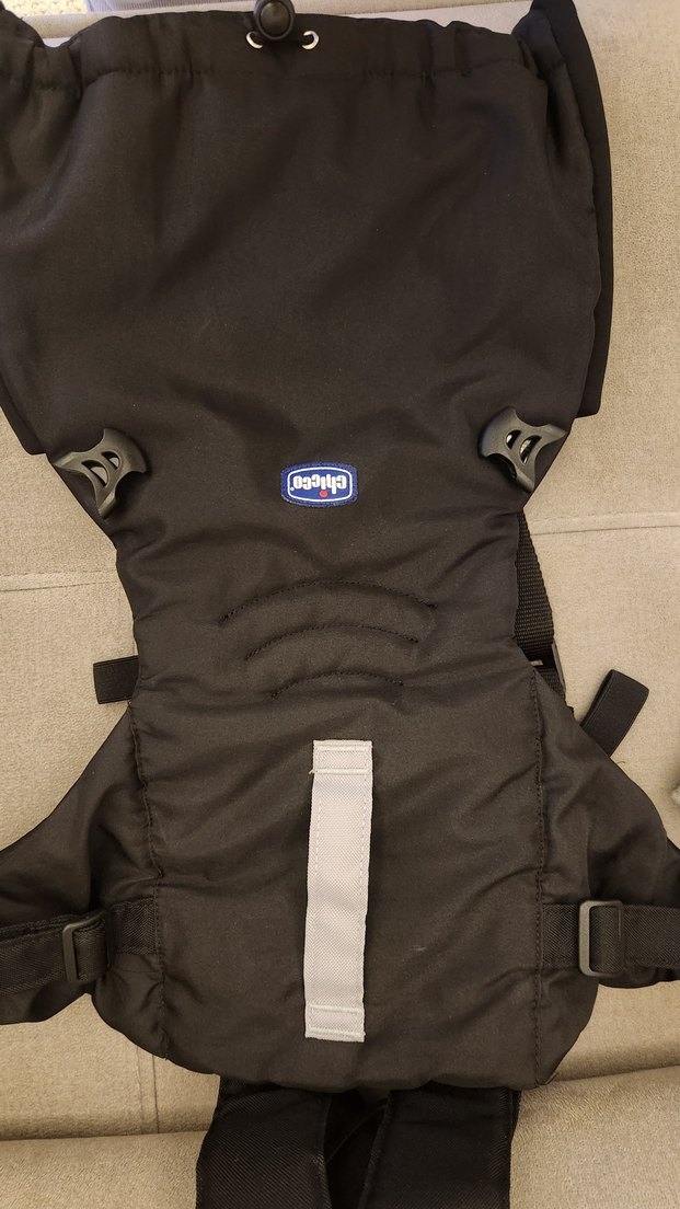 Chicco EasyFit Siyah Bebek Kanguru - Görsel 5