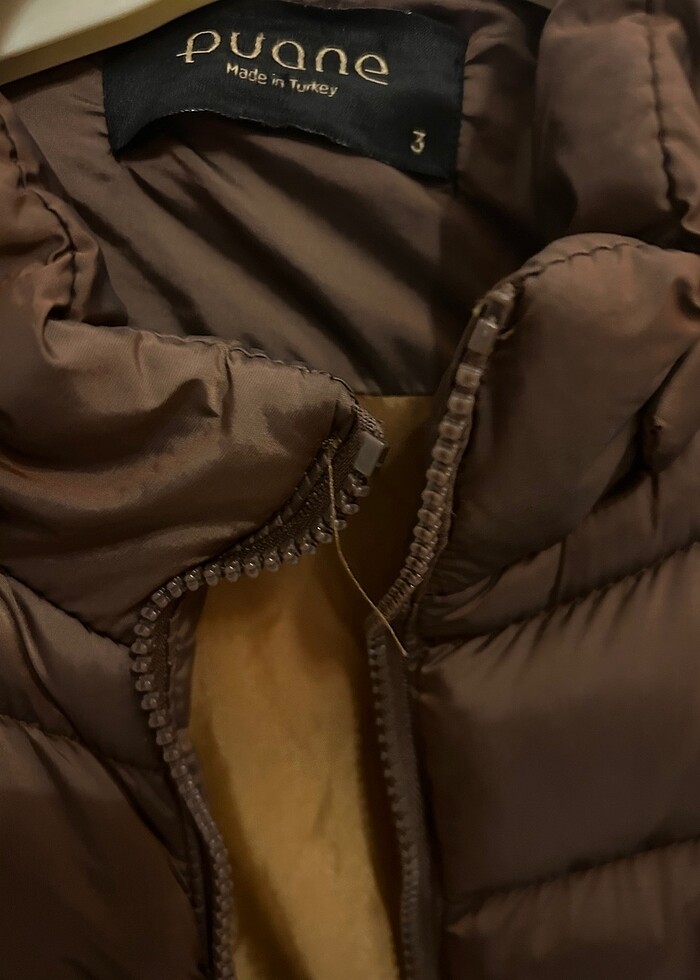 Kahverengi yelek - Görsel 3