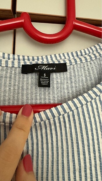 s Beden Mavi jeans elbise