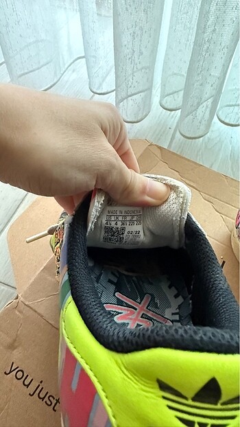 36,5 Beden Adidas süperstar ayakkabı