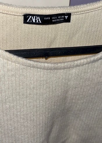 Zara Bej Taşlı Kadın Kazak - Görsel 4