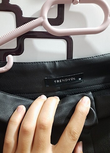 Trendyol & Milla Trendyol deri pantolon 