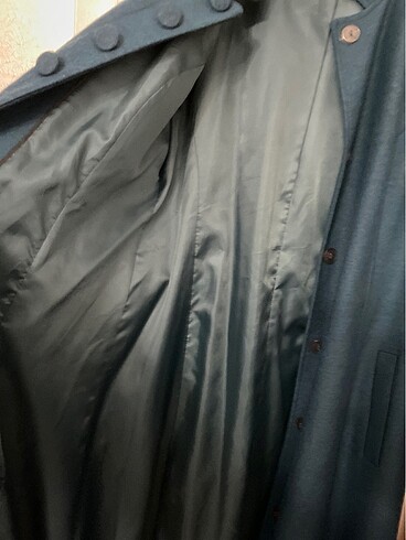 Petrol yeşili kaban - Görsel 3