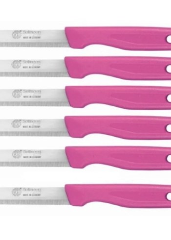 Renkli Saplı 12 Parça Bıçak Seti - Görsel 2