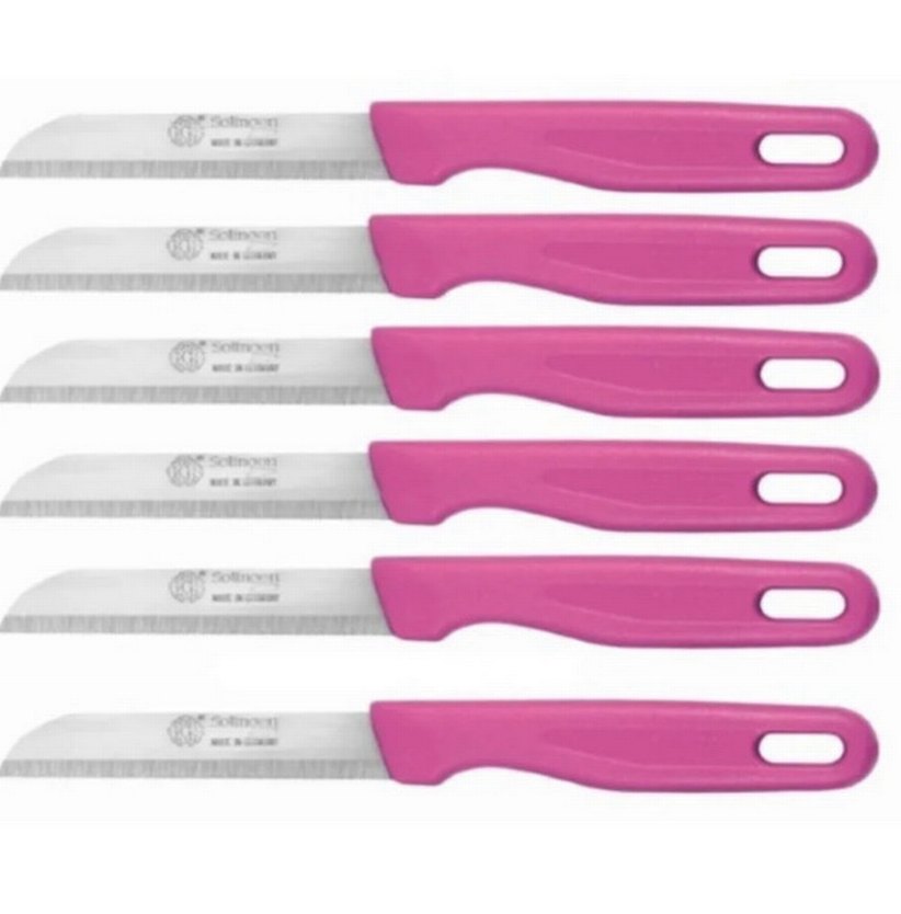 Renkli Saplı 12 Parça Bıçak Seti - Görsel 2