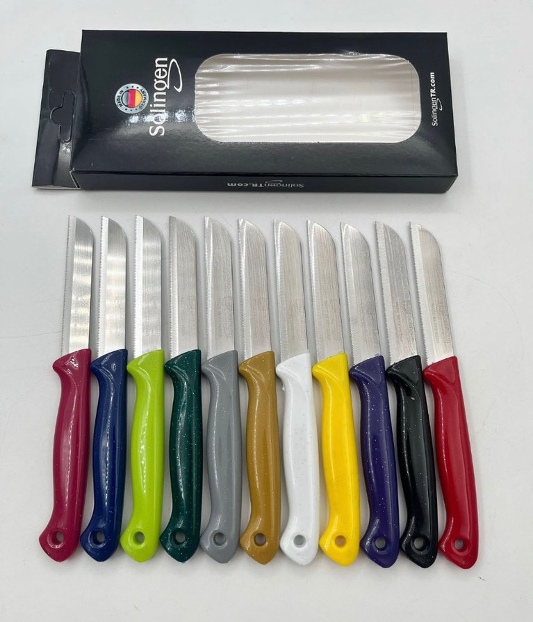 Solingen Renkli Bıçak Seti - Görsel 2