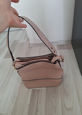 Smart Bags Bej Minimalist Deri Kadın Çanta