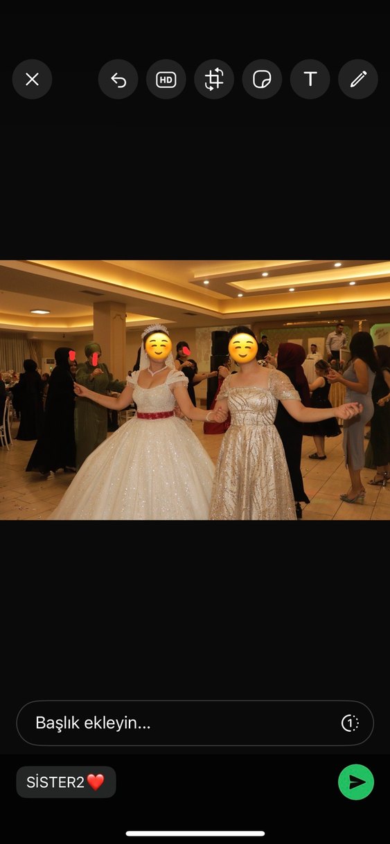 Gold midi pullu abiye, söz, nişan, mezuniyet - Görsel 5