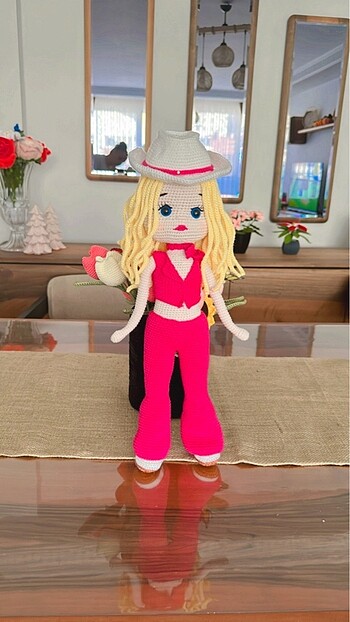Örgü barbie bebek