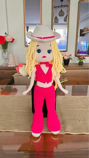  Beden Örgü barbie bebek