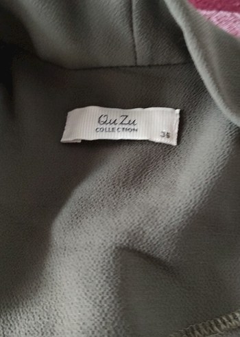 OuZu Koleksiyon Gri Kapüşonlu Kadın Ceket
