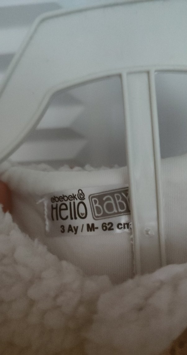 Kız Çocuk Beyaz Kürklü Nakışlı Yelek - Görsel 2