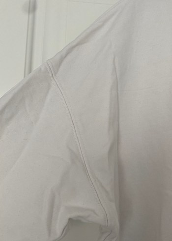 m Beden Mavi Beyaz Kadın Sweatshirt Uzun Kollu
