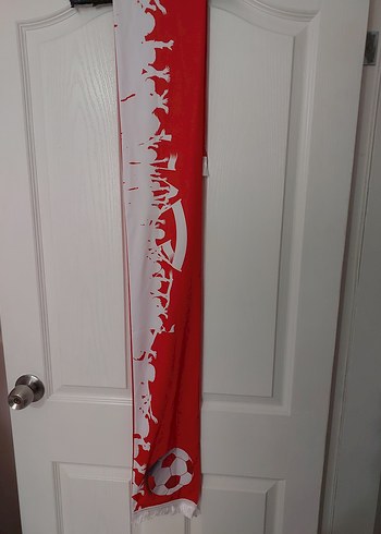 Türkiye Yazılı Kırmızı Atkı - Görsel 2