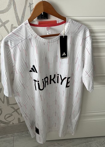Adidas Turkiye Beyaz Futbol Formasi