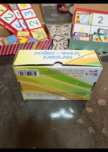 YUKA Kids Doğru-Yanlış Kartları 4-6 Yaş - Görsel 2