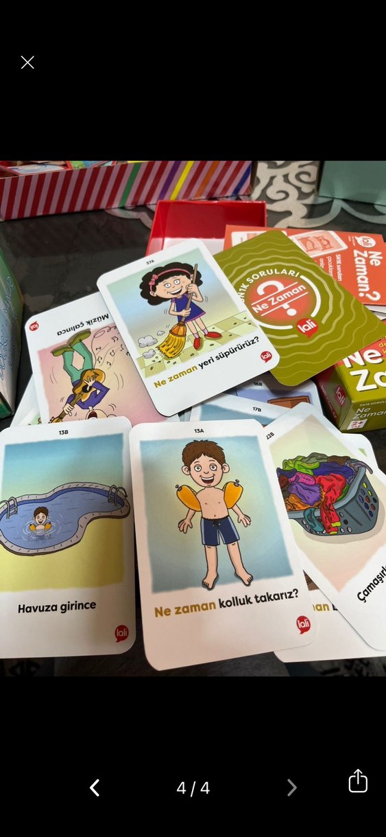 Lali 5N1K Ne Zaman Soru Kartları - Görsel 4