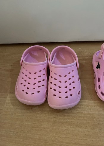 Kız Çocuk Pembe Terlikler 2 Adet - Görsel 4